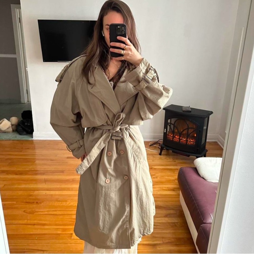Women's Beige Trench Coat
